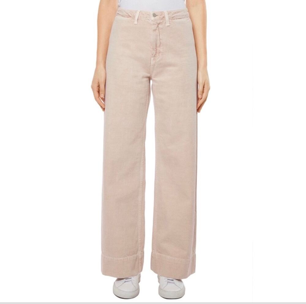 J BRAND Hallton High Waist Wide Leg Jeans Memory